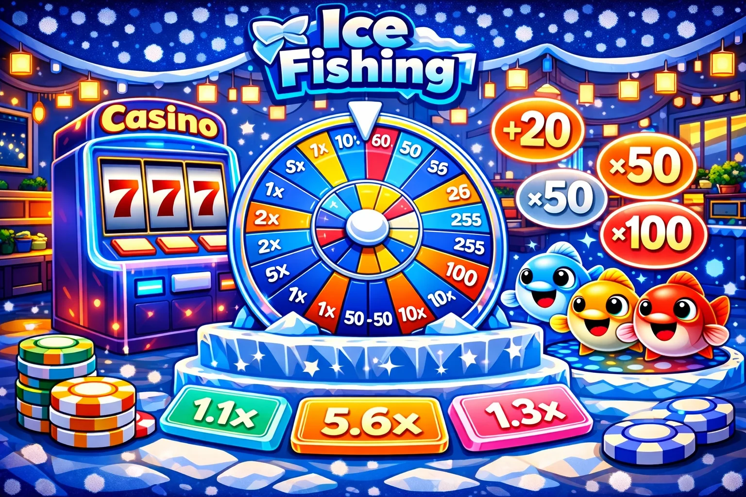 O que é um Ice Fishing Casino?
