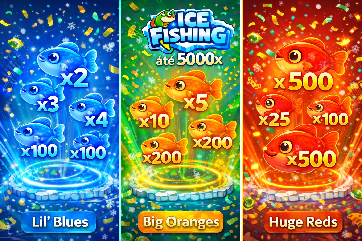 Como funciona o Ice Fishing?